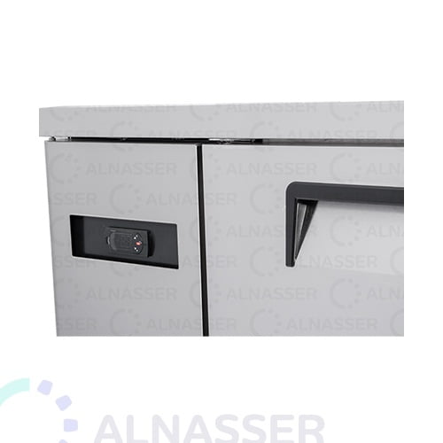 ثلاجة-تخزين-أفقية-ثلاثة-أبواب-رفين-لوحة-تحكم-مصانع-الناصر-undercounter-close-refrigerator-alnasser-factories