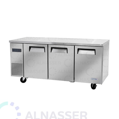 ثلاجة-تخزين-أفقية-ثلاثة-أبواب-رفين-مصانع-الناصر-undercounter-refrigerator-alnasser-factories