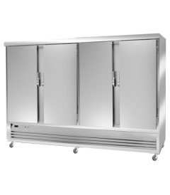 ثلاجة-تخزين-عامودية-3أبواب-أمام-5أرفف-upright-stainless-steel-fridge-refrigerator-alnasser-factories