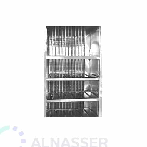 ثلاجة-تخزين-عامودية-باب-واحد-upright-stainless-steel-fridge-refrigerator-close-alnasser-factories