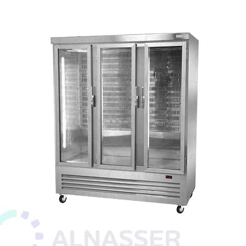 ثلاجة-عرض-لحوم-3أبواب-مصانع-الناصر-Display Refrigerator Meat-close-alnasser-factories