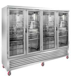 ثلاجة-عرض-لحوم-4أبواب-أرفف-مصانع-الناصر-meat-display refrigerator-close-alnasser-factories