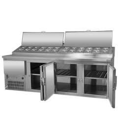 ثلاجة-تحضير-بيتزا-4أبواب-مصانع-الناصر-خلف-pizza-display-refrigerator-2shelves-alnasser-factories