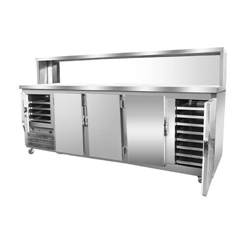 ثلاجة-بروست-مع-كاونتر-عادي-5أبواب-broasted- refrigerator-alnasser-factories