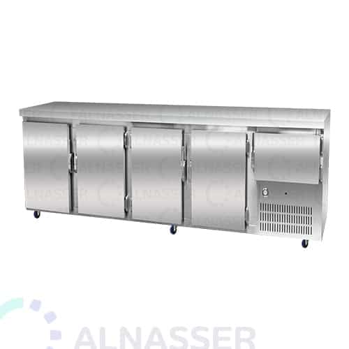 ثلاجة-تخزين-أرضية-5أبواب-مصانع-الناصر-undercounter-refrigerator-alnasser-factories