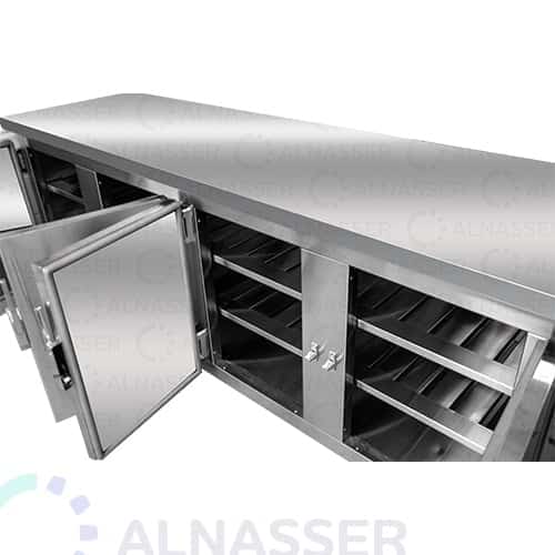 ثلاجة-تخزين-أرضية-5أبواب-مصانع-الناصر-undercounter-refrigerator-close-alnasser-factories