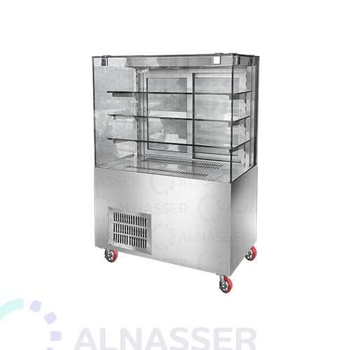 ثلاجة-عرض-حلويات-أمام-مصانع-الناصر-display-refrigerator-100cm-alnasser-factories