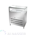 ثلاجة-عرض-رف-خدمة-زجاج-سطح-رخام-خلف-وطني-display-refrigerator-100cm-alnasser-factories